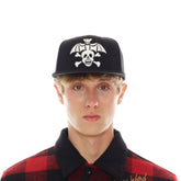 CULT OF INDIVIDUALITY Lucky Bastard Wool Hat Charcoal at Gravity NYC
